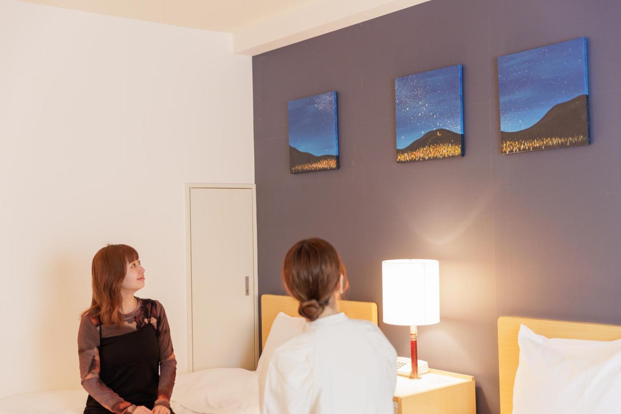 Ashibetsu Onsen Starlight Hotel Zimmer foto